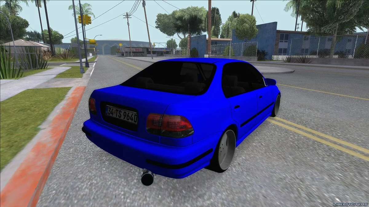 Honda Civic 34 TS 9640 INDIGO / GTA San Andreas
