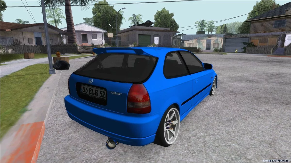 Хонда Сівік HB (BLG) / GTA San Andreas