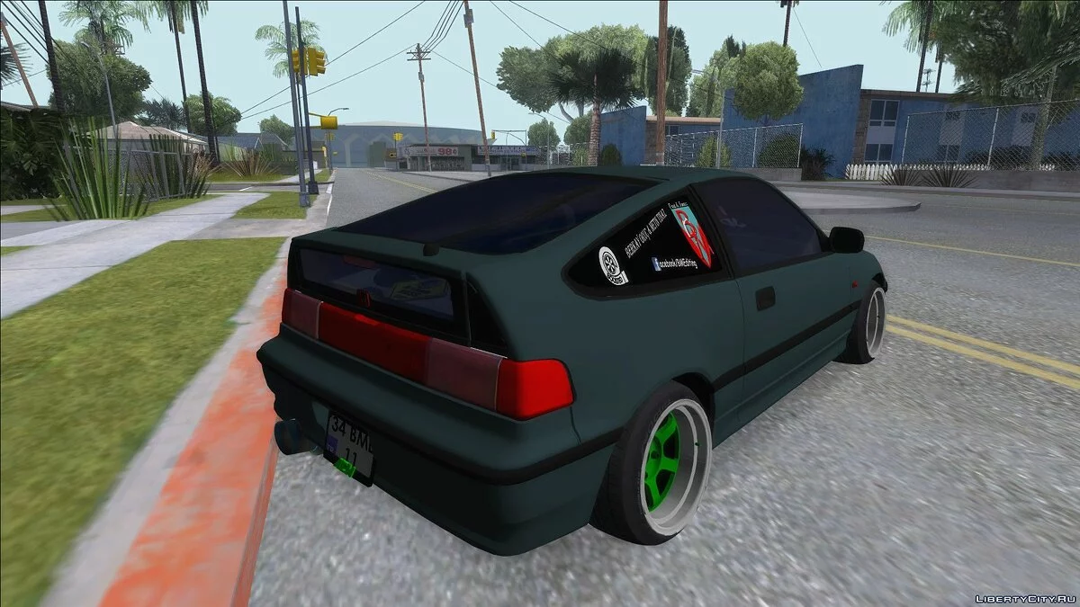 Honda CRX Türkiye / GTA San Andreas