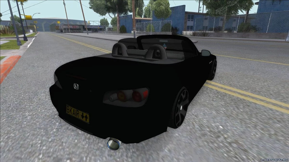 Хонда S2000 Берлін Чорний / GTA San Andreas