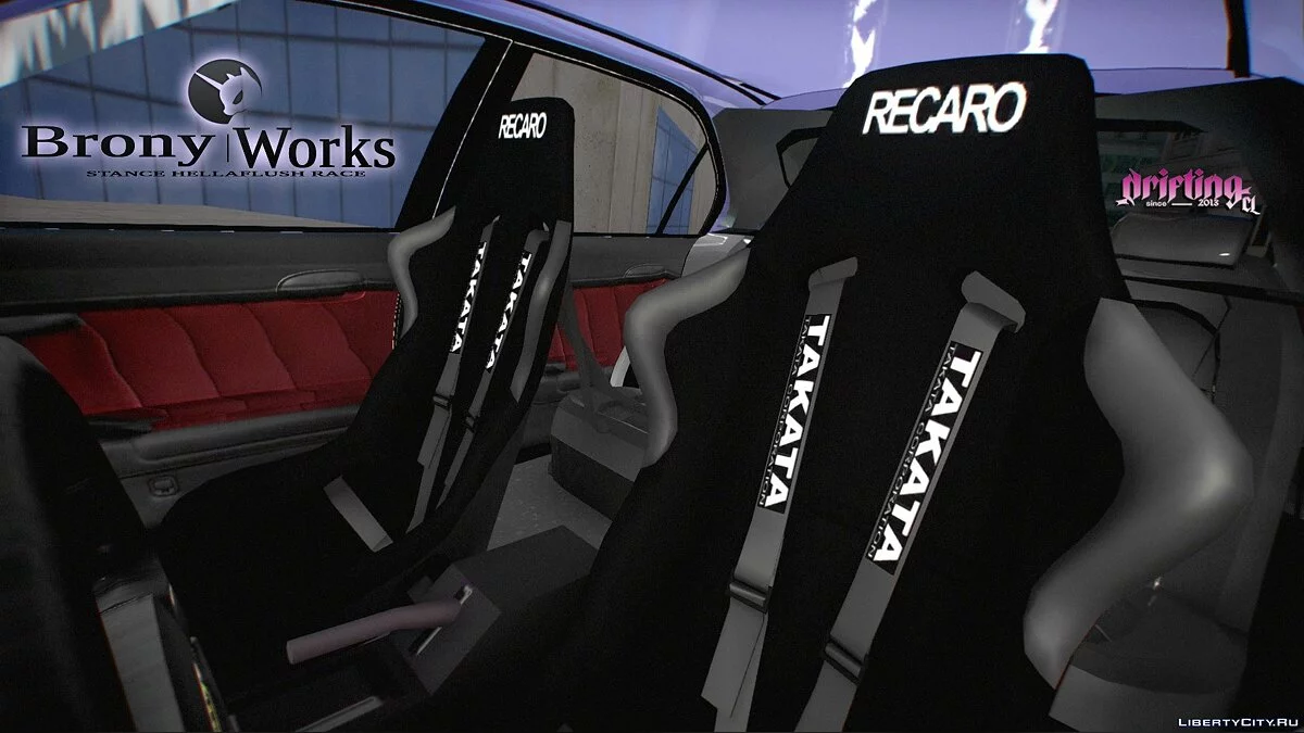 Honda Civic EK9 4 DOOR / GTA San Andreas