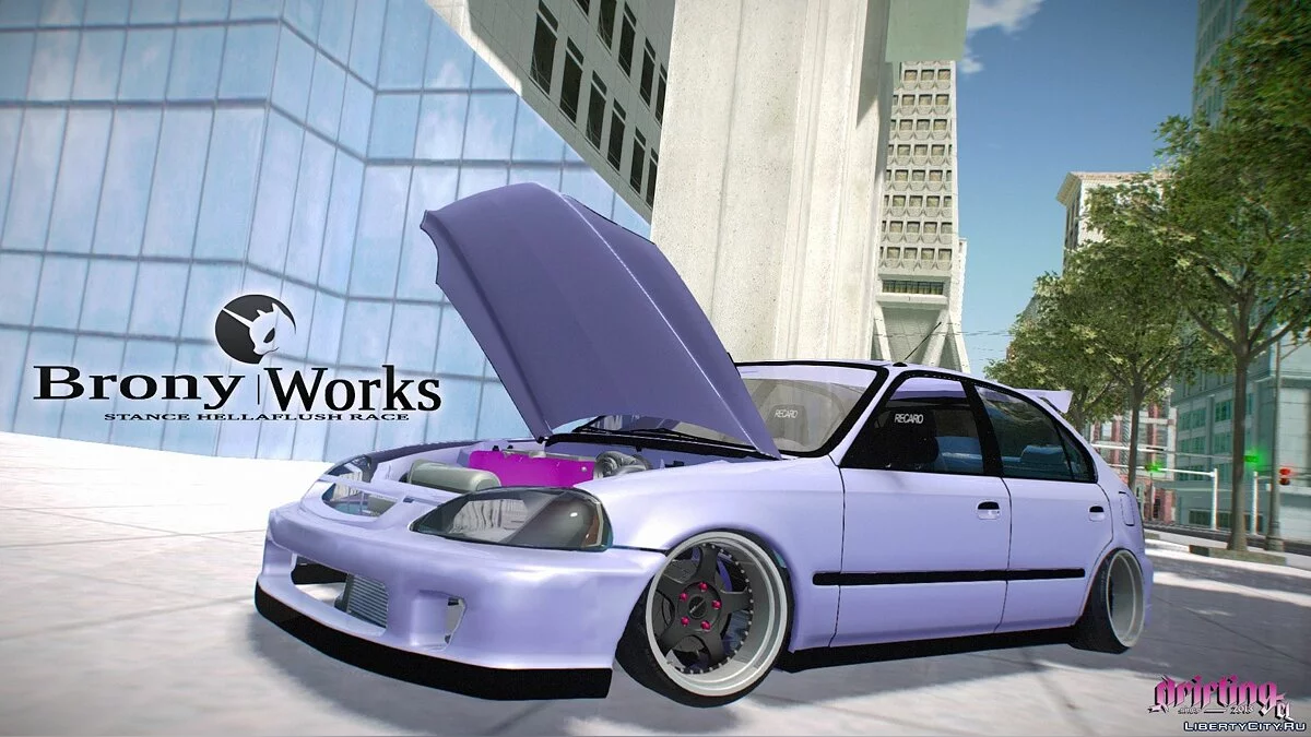 Honda Civic EK9 4 DOOR / GTA San Andreas