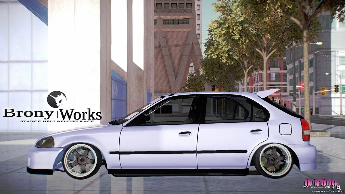 Honda Civic EK9 4 DOOR / GTA San Andreas