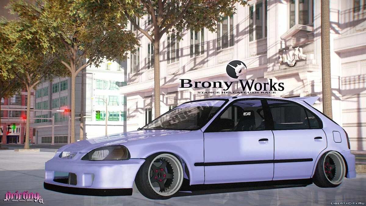 Honda Civic EK9 4 DOOR / GTA San Andreas