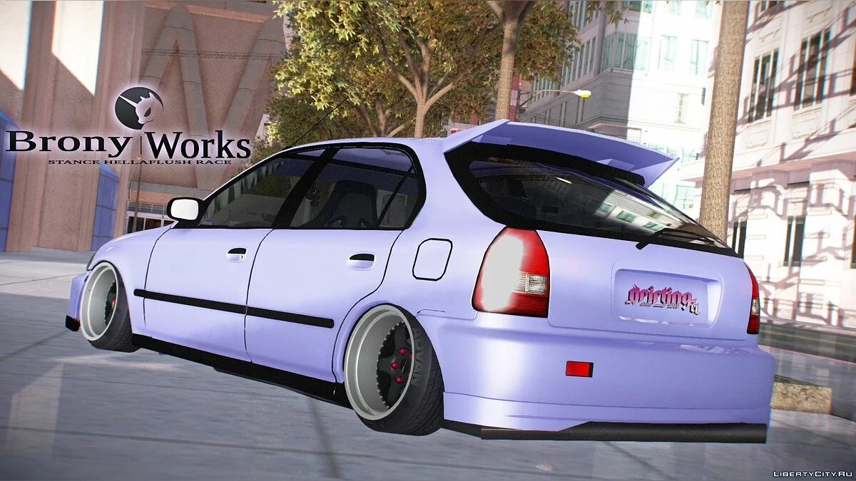 Honda Civic EK9 4 DOOR / GTA San Andreas