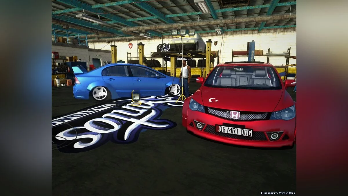 Honda Civic FD6 / GTA San Andreas