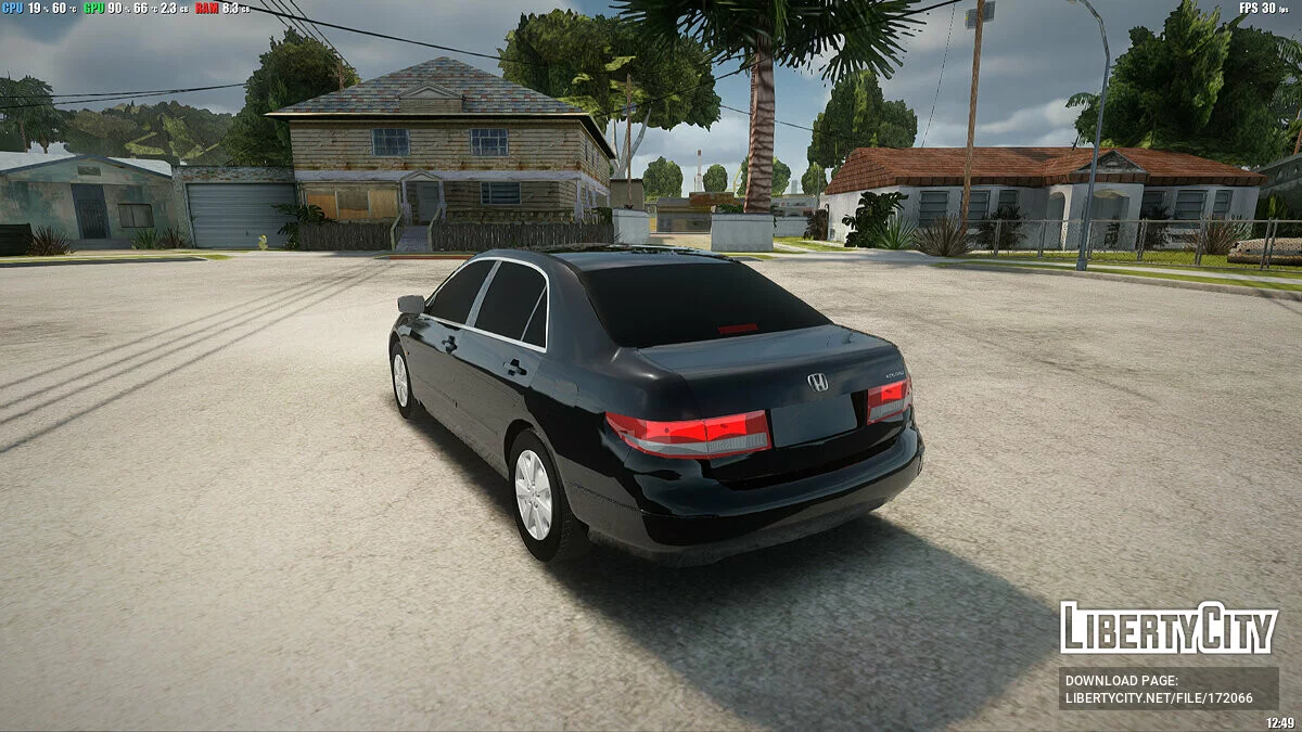 Honda Accord 2003 / GTA San Andreas