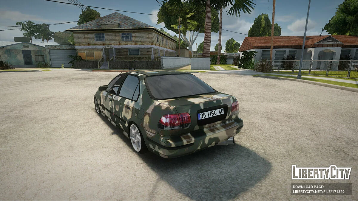 Гонка Honda Civic TskDan / GTA San Andreas