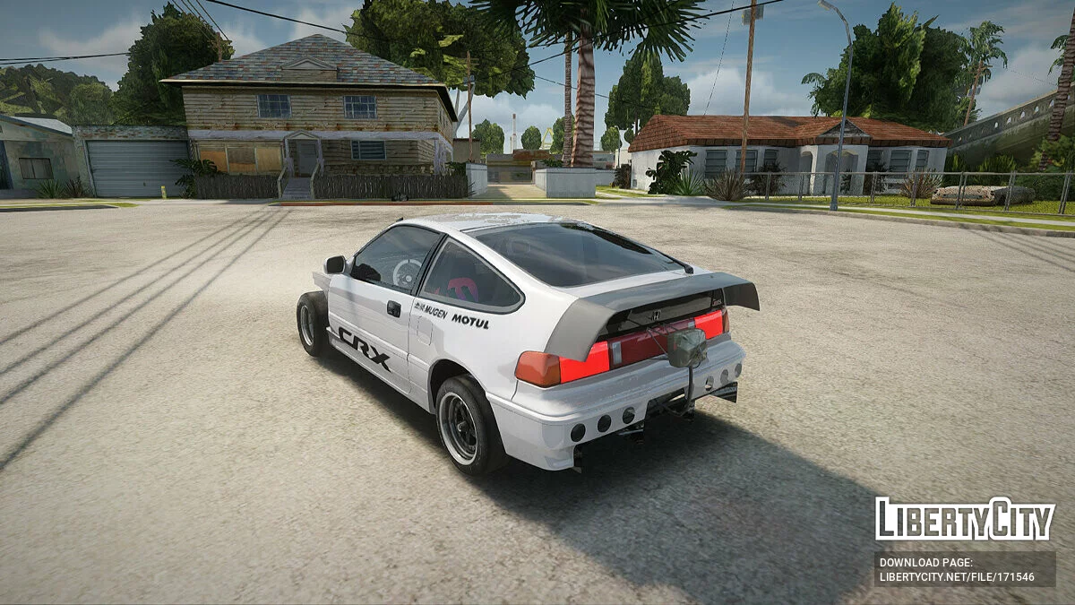 Honda CRX Dragster / GTA San Andreas