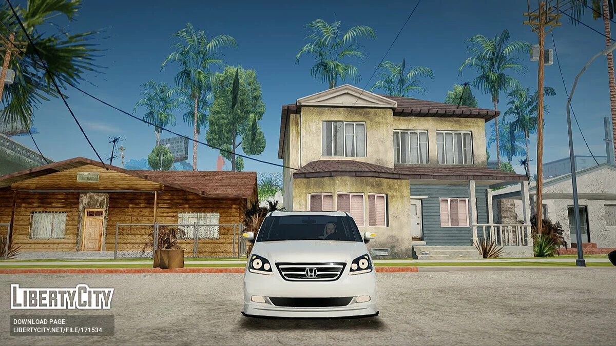 Хонда Одисей 2007 / GTA San Andreas
