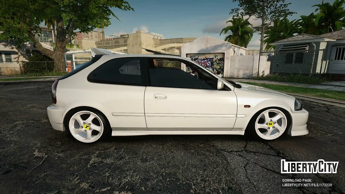 Honda Civic EK 06TAE01 / GTA San Andreas