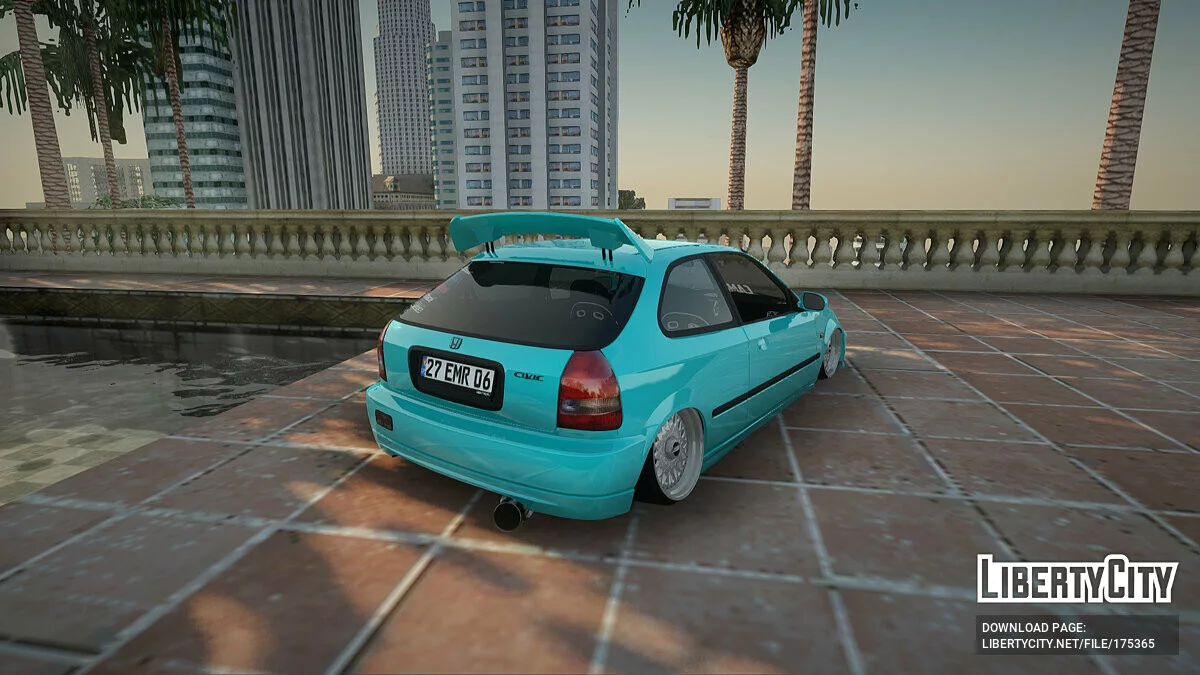 Honda Civic Hatchback / GTA San Andreas