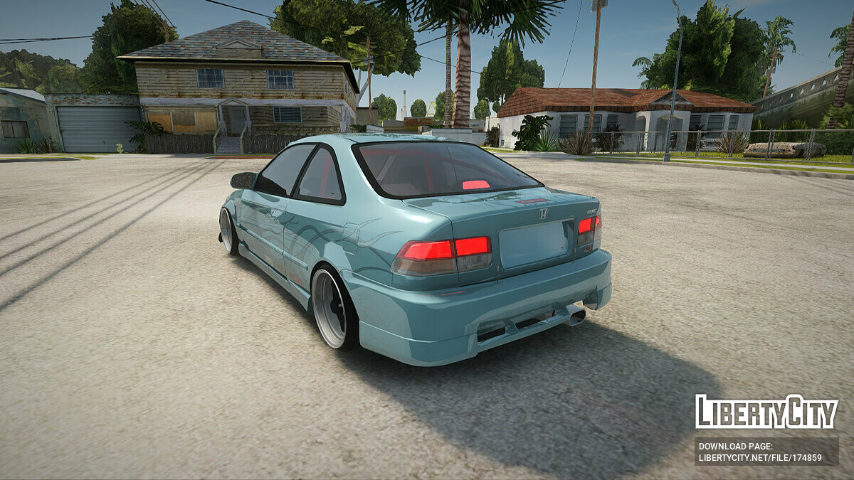 Download Honda Civic Si For Gta San Andreas