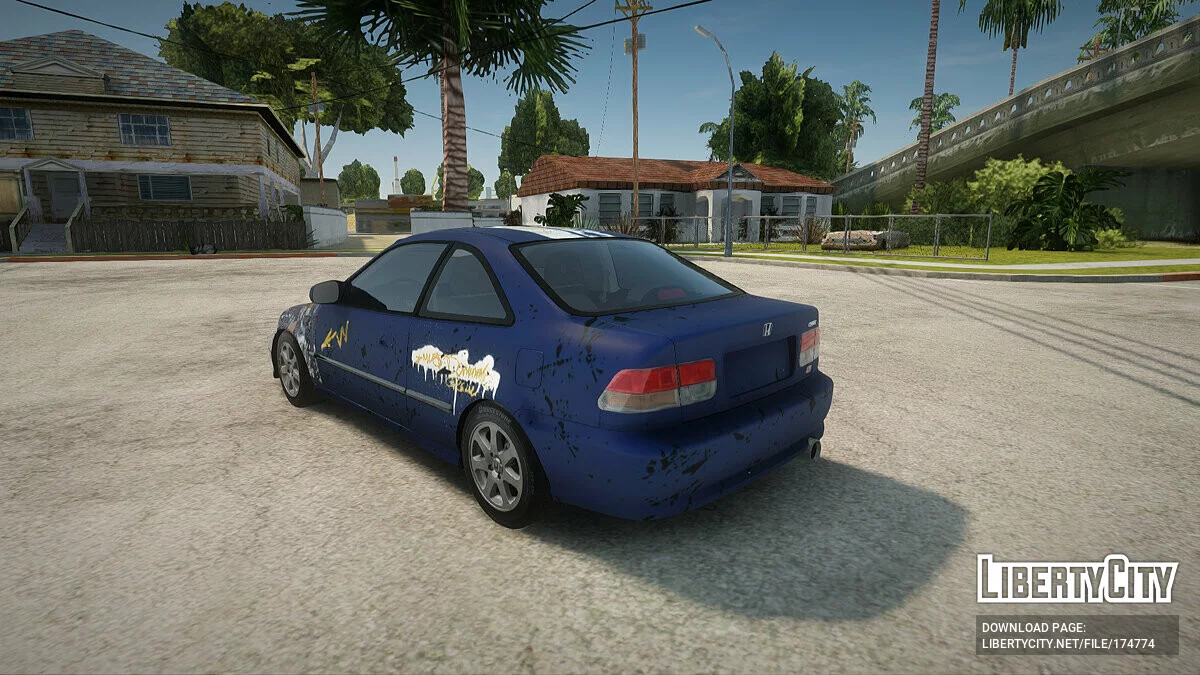 Honda Civic Forgotten by Time / GTA San Andreas
