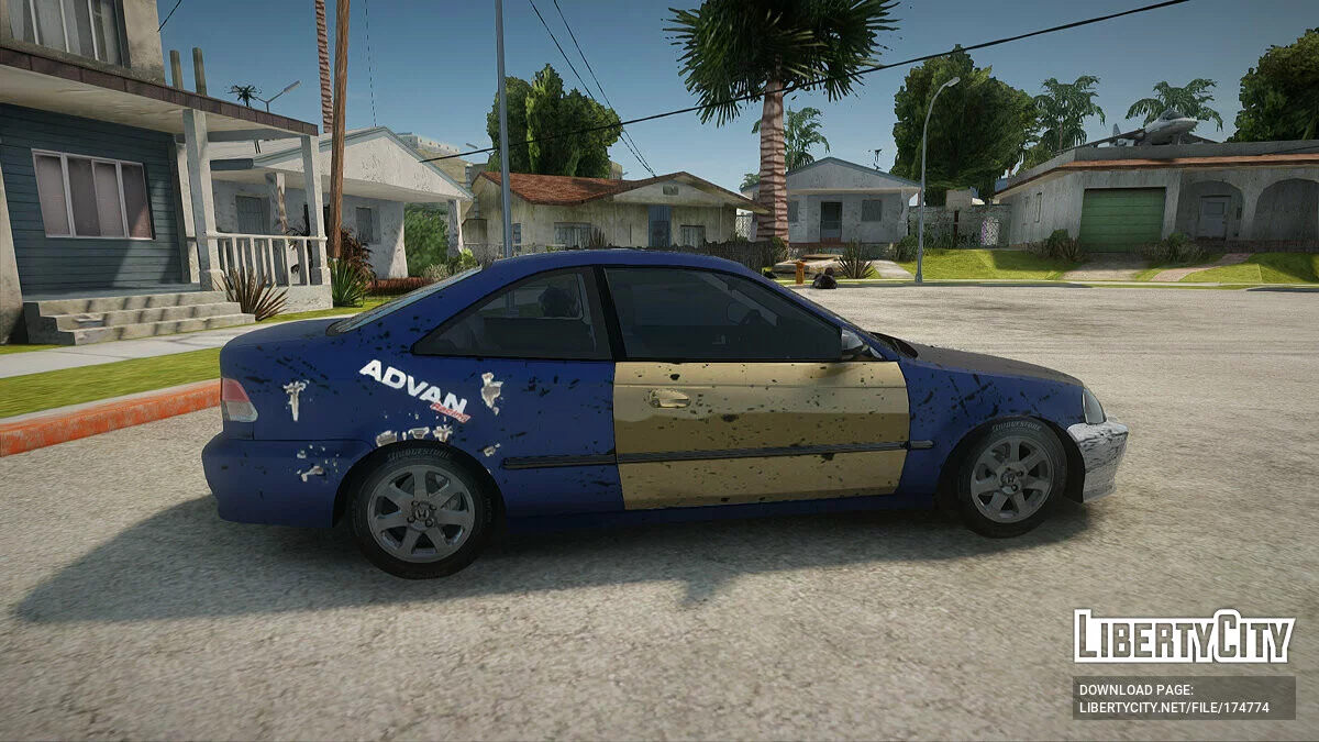 Honda Civic Forgotten by Time / GTA San Andreas