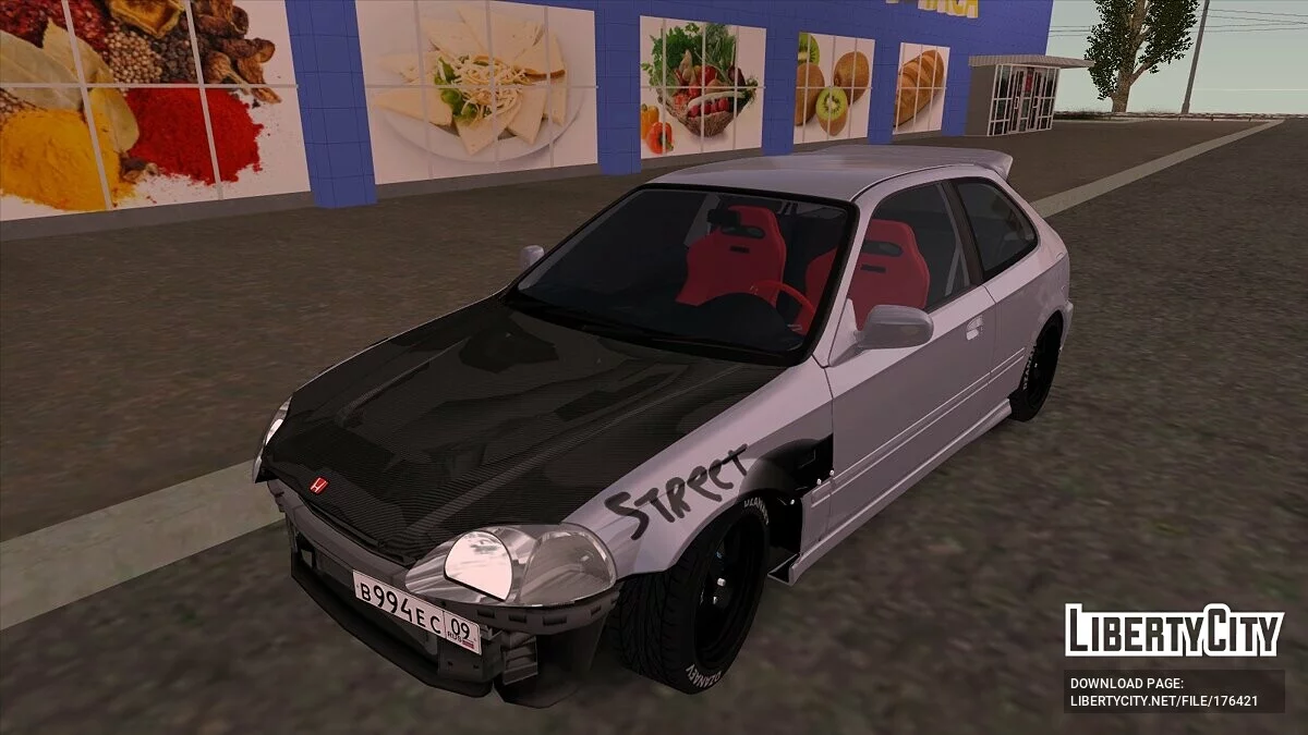Honda Civic EK9 / GTA San Andreas