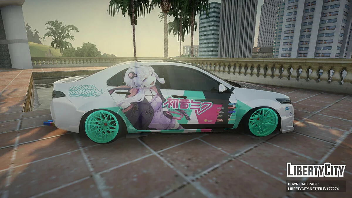 Honda Accord Yukari Itasha / GTA San Andreas