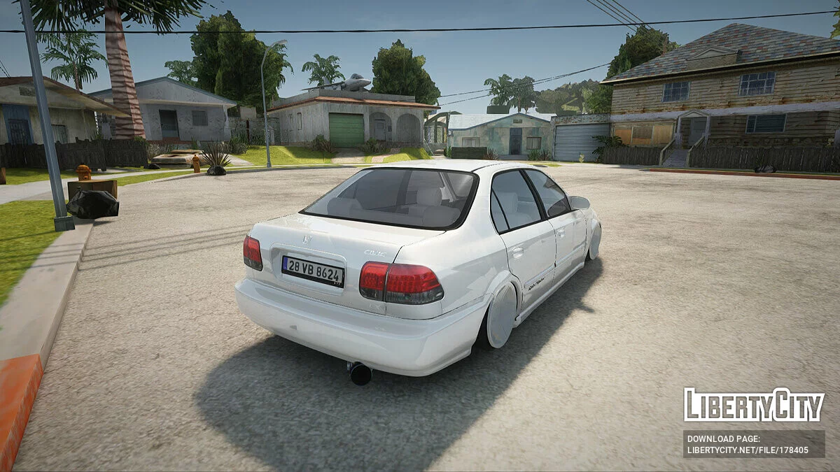 Honda Civic Park Garage / GTA San Andreas