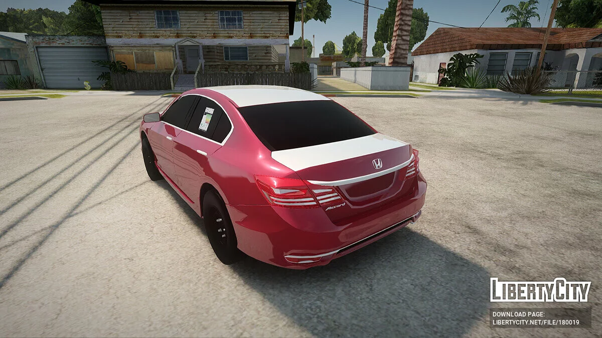 Honda Accord 2017 Hajwalla / GTA San Andreas