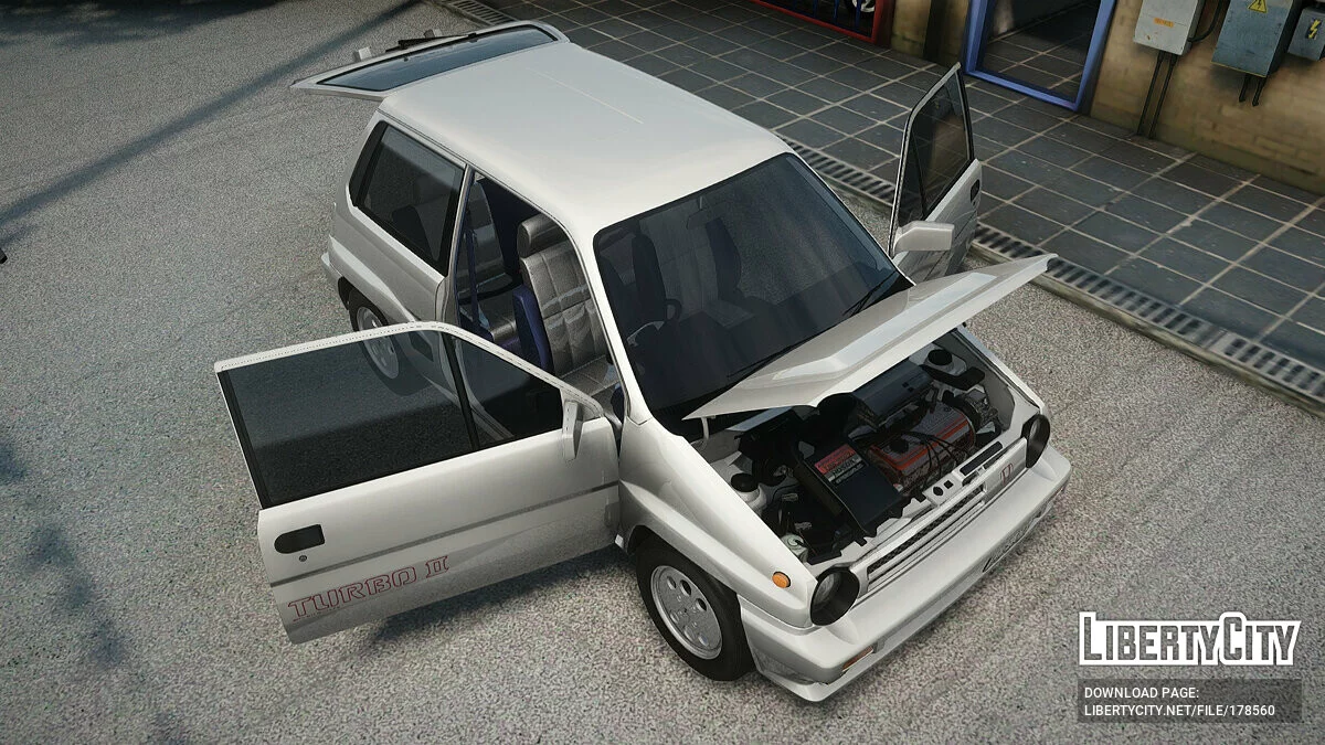 Honda City Turbo II (AA) 1983 / GTA San Andreas