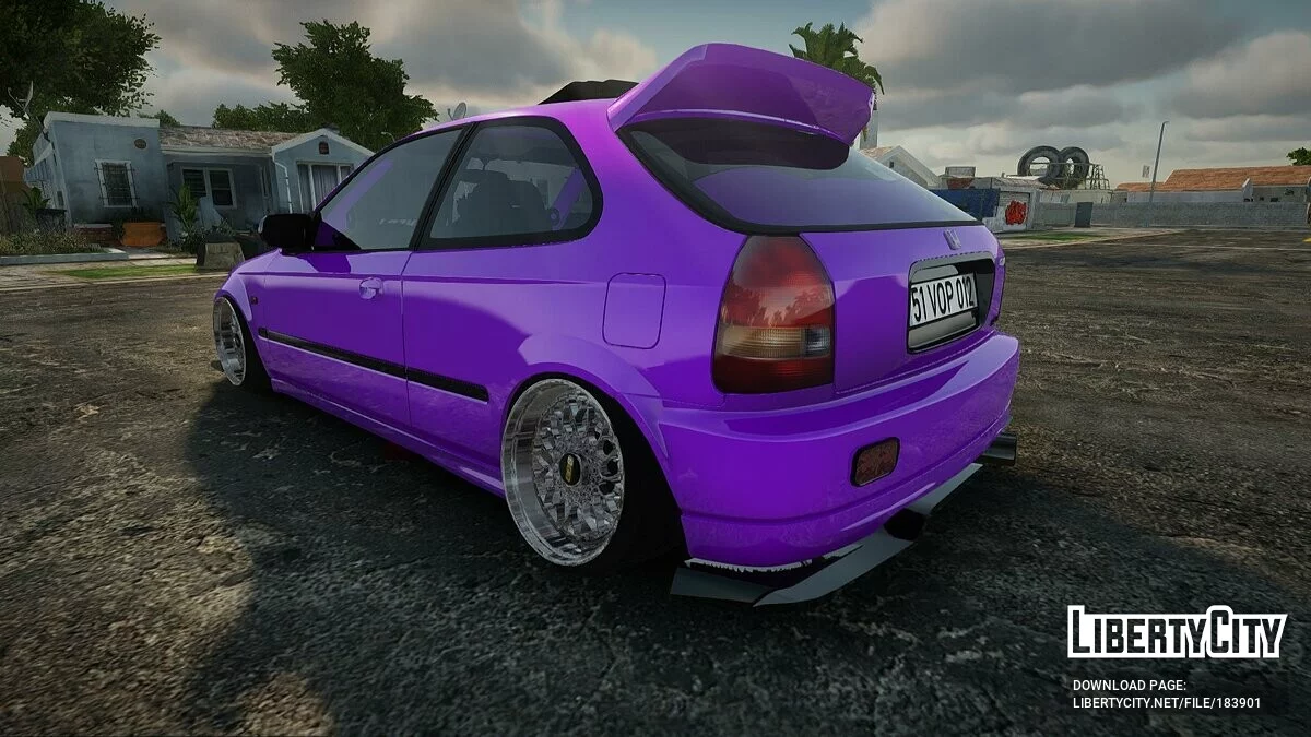 Honda Civic 51 VOP 012 / GTA San Andreas
