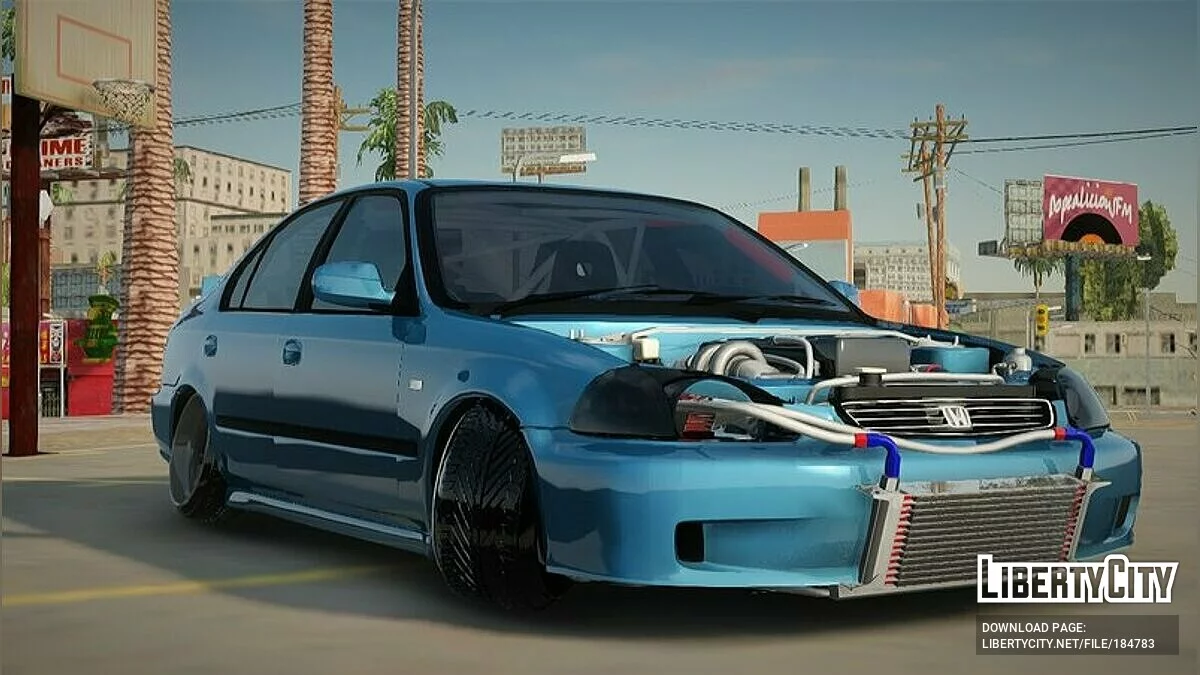 Honda Civic 2JZ - GTE / GTA San Andreas