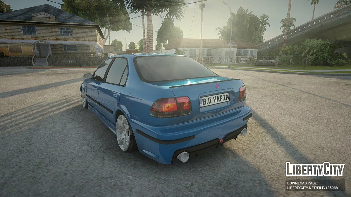 Honda Civic B.O. Yapım / GTA San Andreas