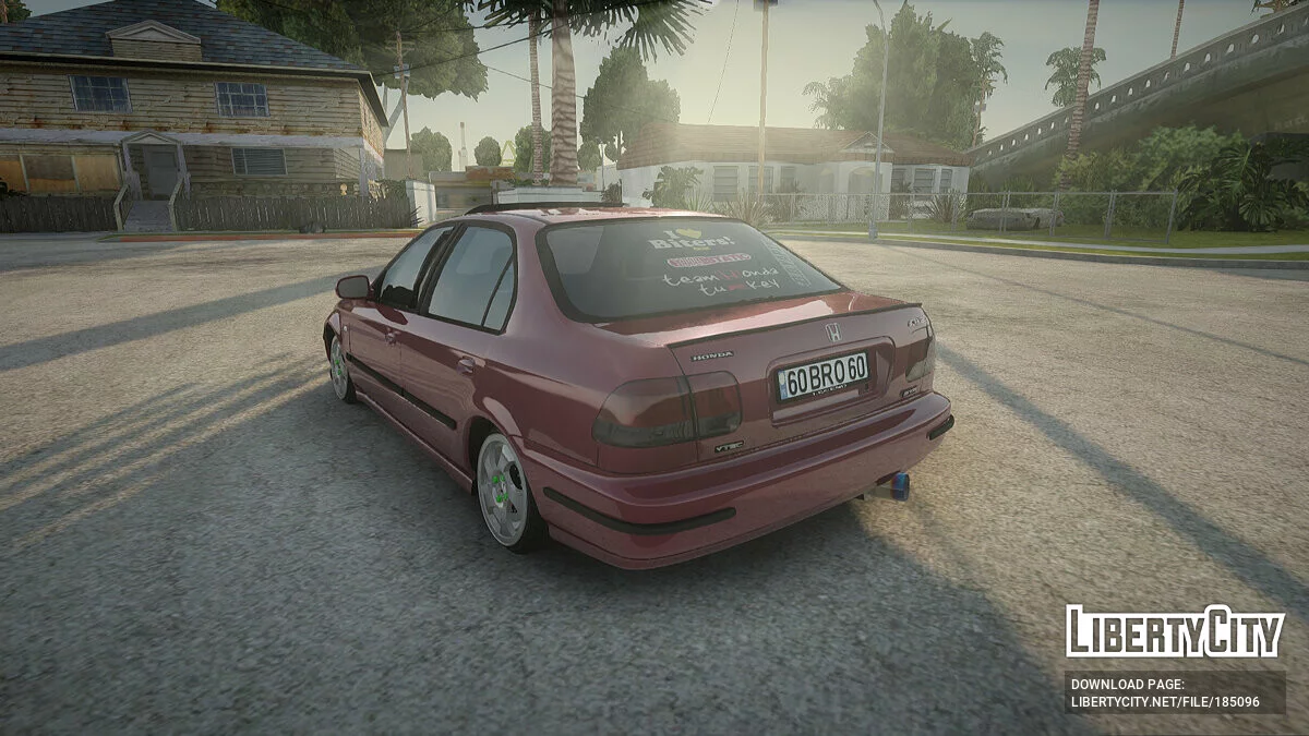 Honda Civic Sedan B.O. Yapım / GTA San Andreas