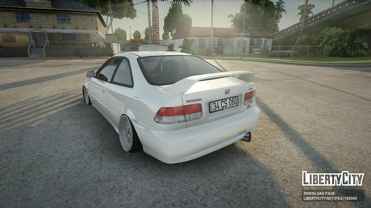 Download Honda Civic Si Coupe For Gta San Andreas