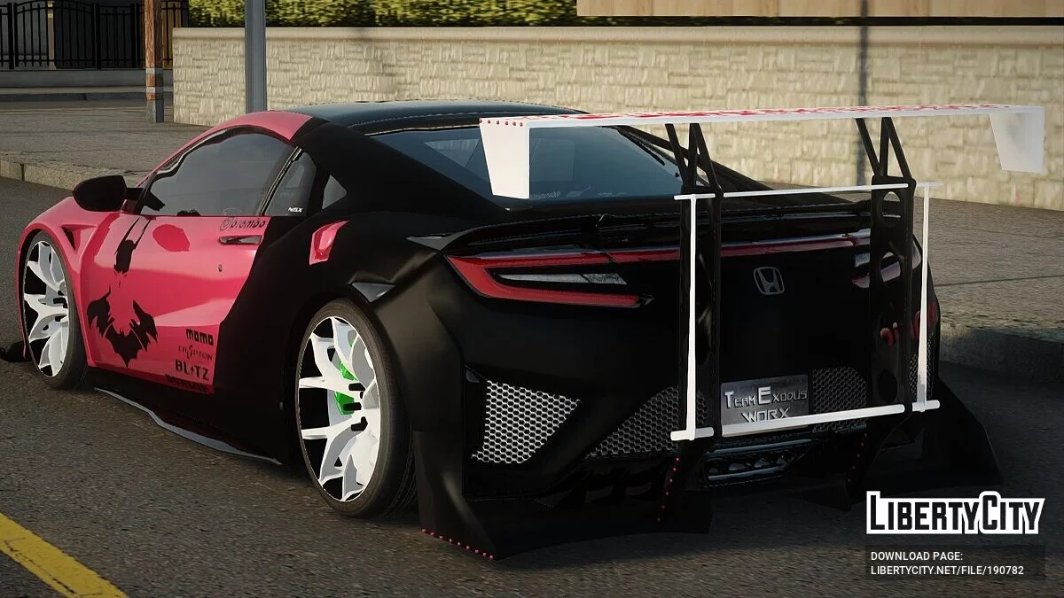 Honda NSX 2017 / GTA San Andreas