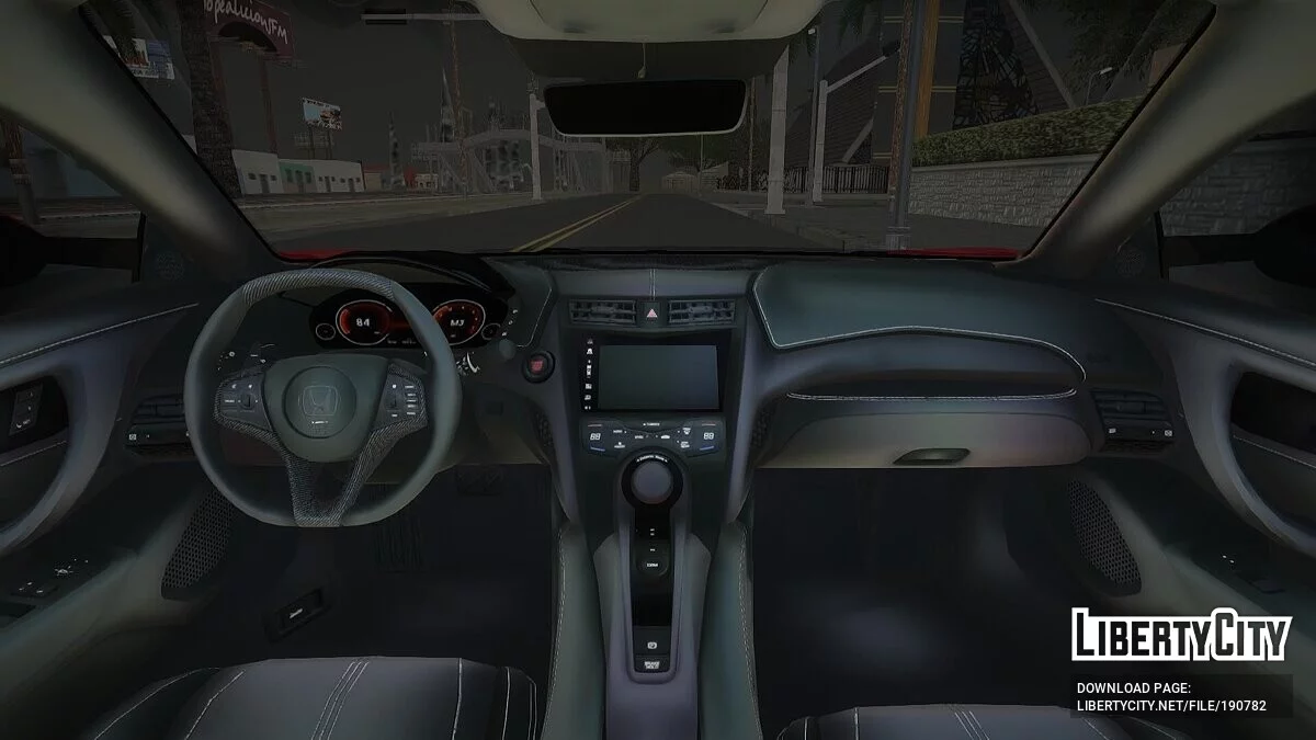 Honda NSX 2017 / GTA San Andreas