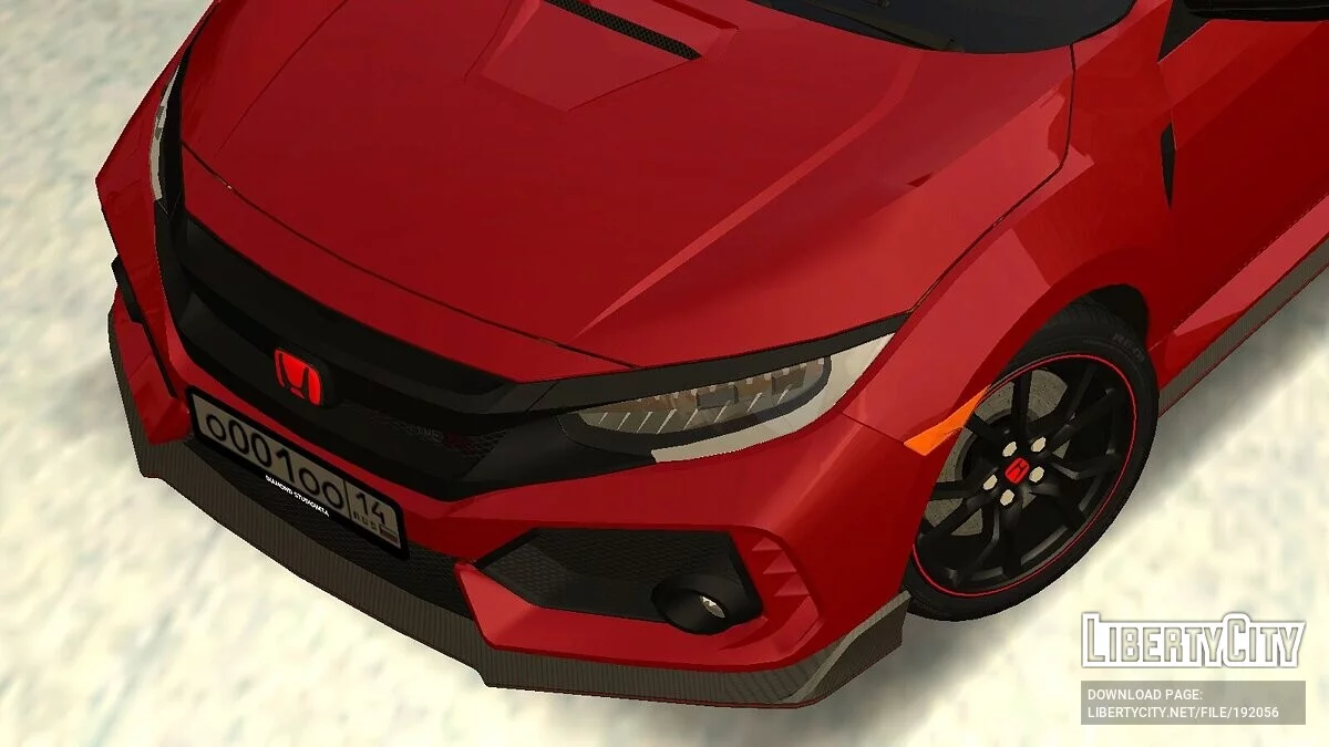Honda Civic Type-R (FK8) + CCD / GTA San Andreas