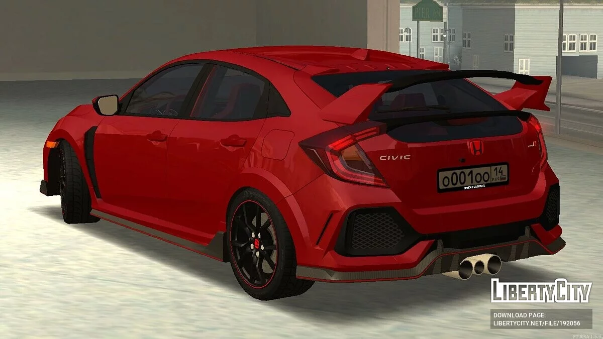 Honda Civic Type-R (FK8) + CCD / GTA San Andreas