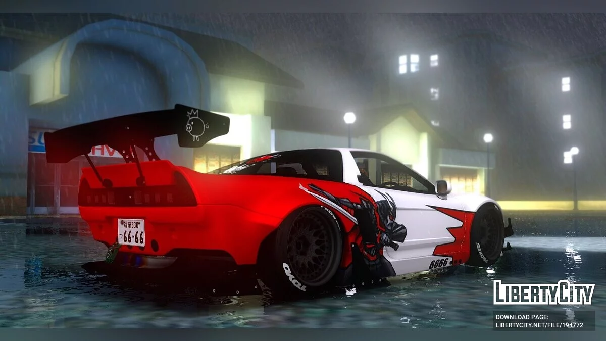 Honda NSX Liberty Walk / GTA San Andreas