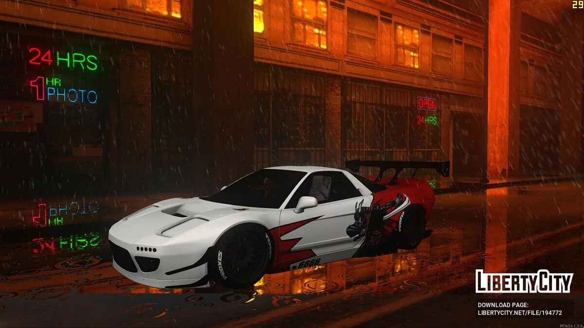 Honda NSX Liberty Walk / GTA San Andreas