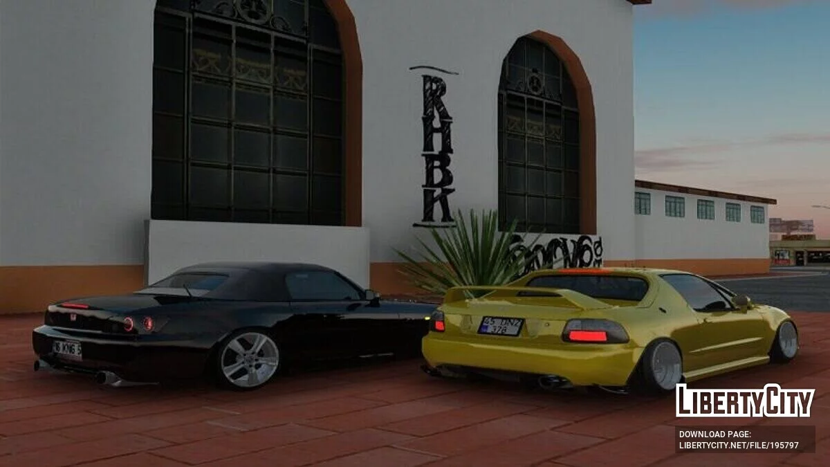 Honda DelSol EG Front Swap / GTA San Andreas