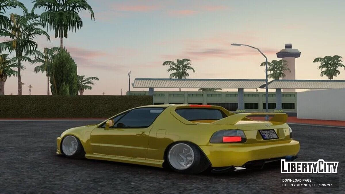 Honda DelSol EG Front Swap / GTA San Andreas