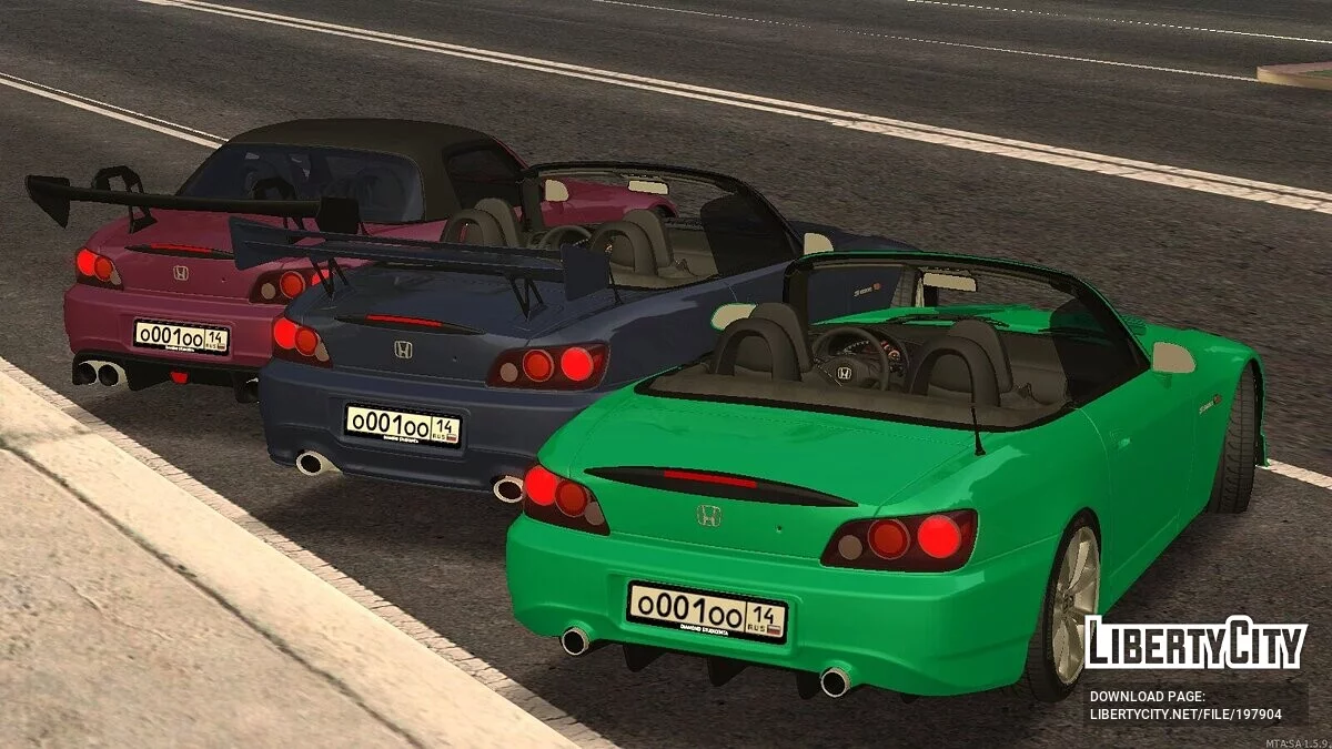 Honda S2000 + CCD / GTA San Andreas