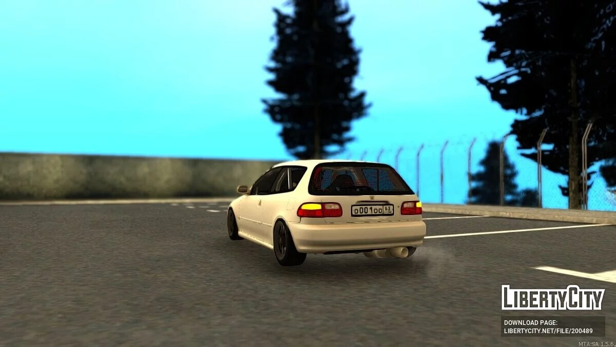 Honda Civic SiR-II [EG6] / GTA San Andreas