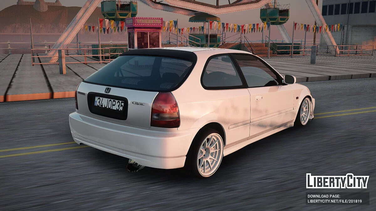 Honda Civic 1.6 Hatchback / GTA San Andreas