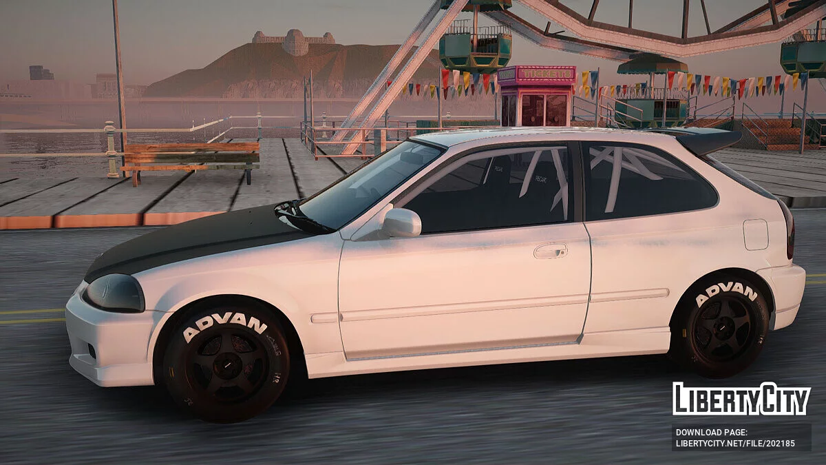 Honda Civic EK9 Street Race / GTA San Andreas