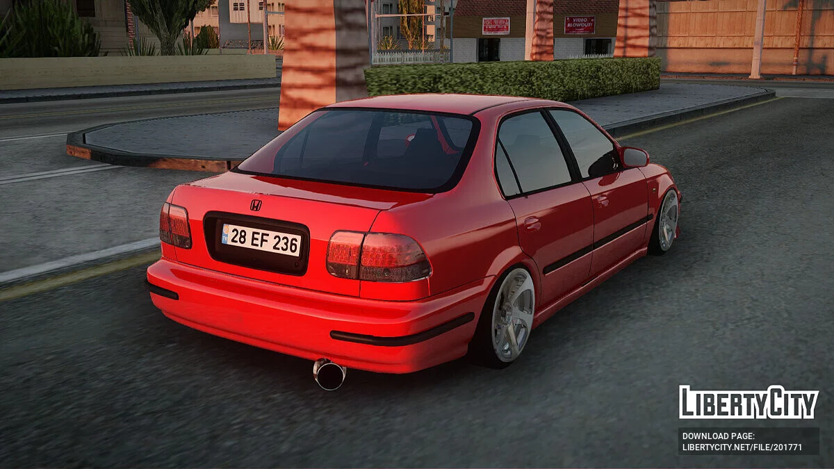 Honda Civic Sedan / GTA San Andreas