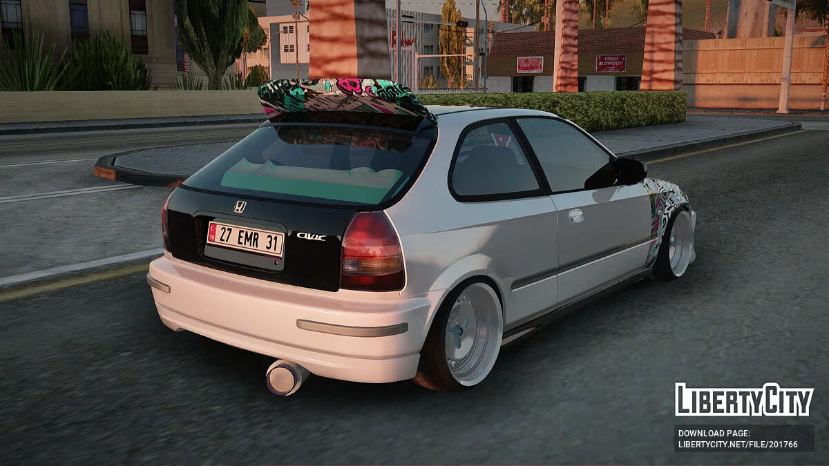 Honda Civic V Type EMR Edition / GTA San Andreas