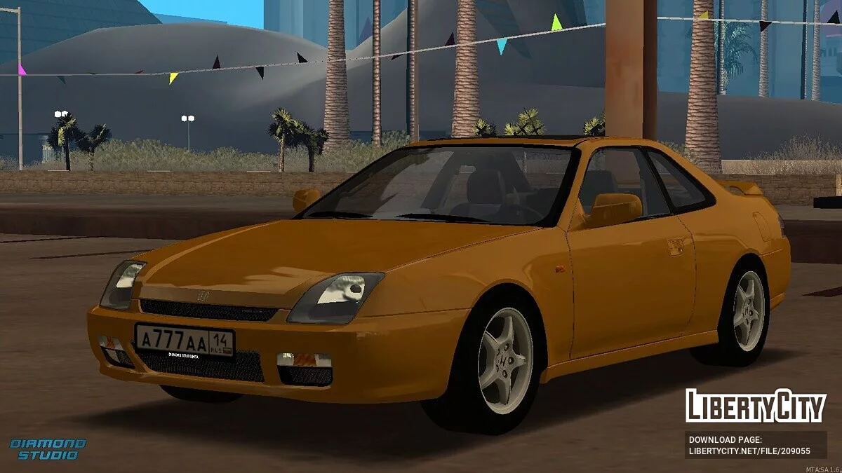 Honda Prelude + CCD / GTA San Andreas