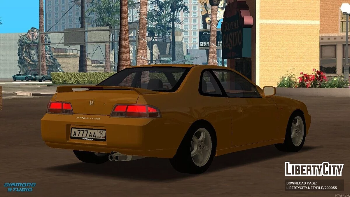 Honda Prelude + CCD / GTA San Andreas