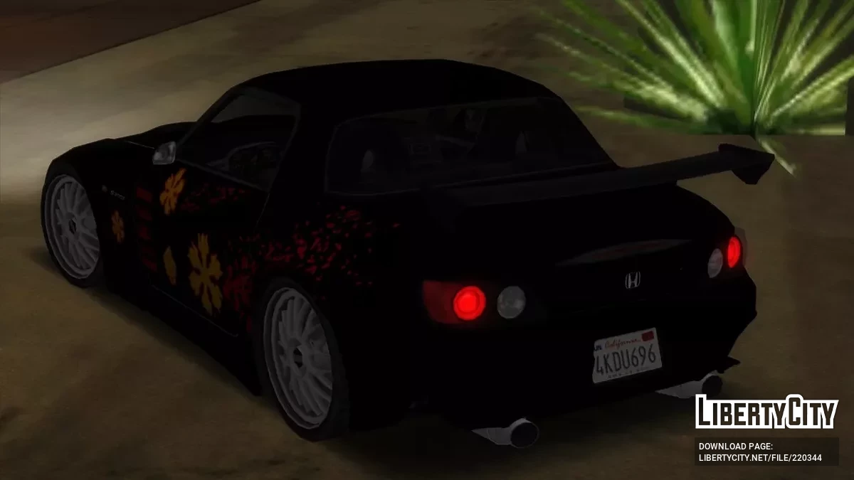 Honda S2000 AP1 '00 Veilside Millenium. Livery Johnny'ego Trana / GTA San Andreas