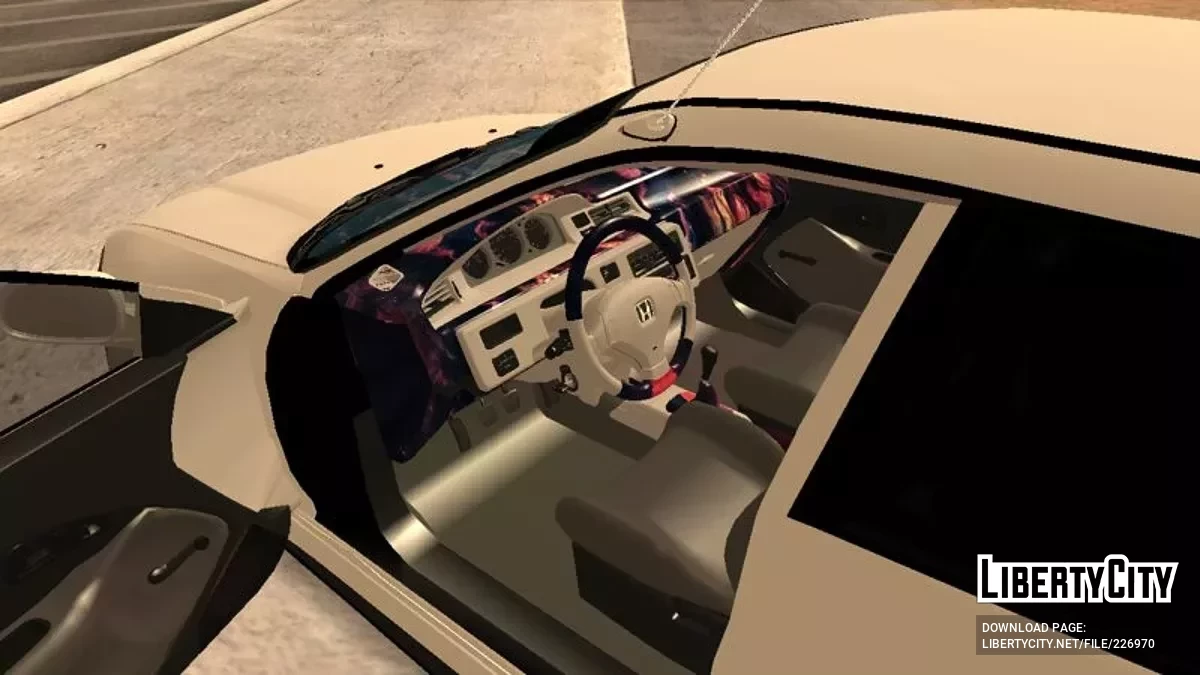 Модифікований Honda Civic 1992 року / GTA San Andreas