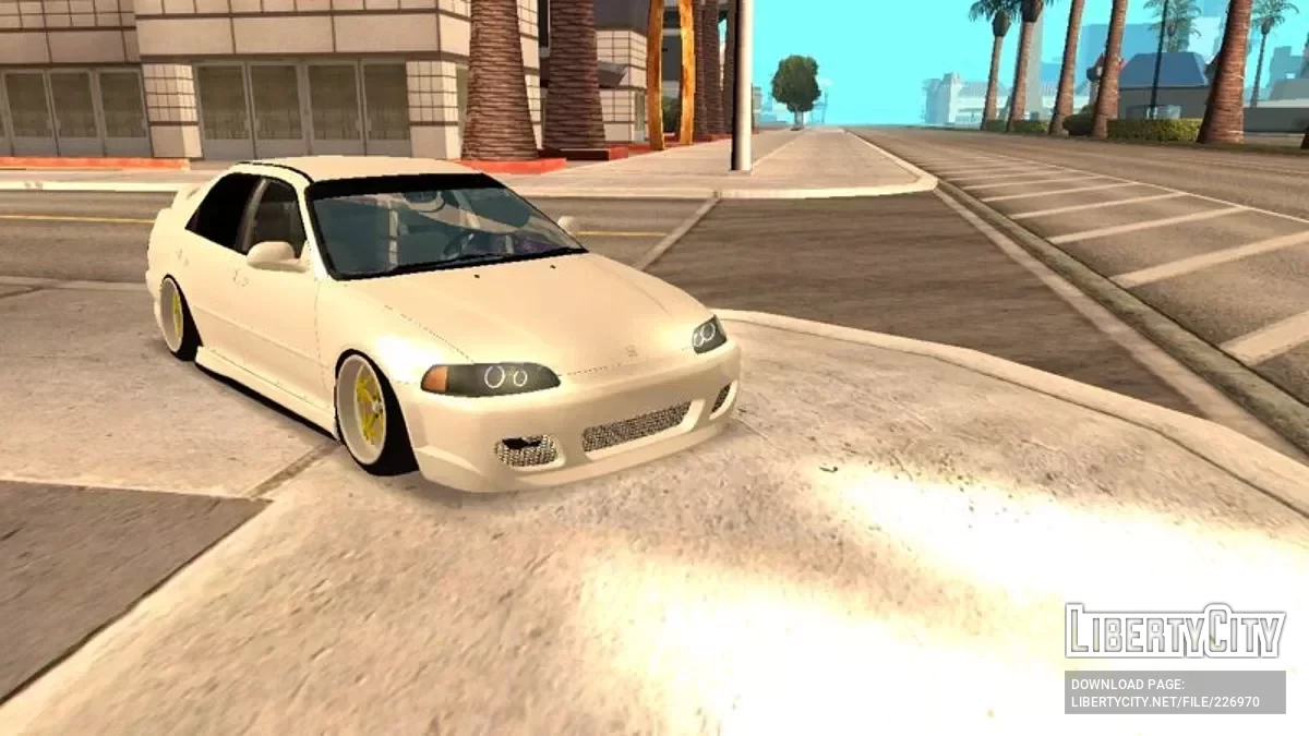 Модифікований Honda Civic 1992 року / GTA San Andreas