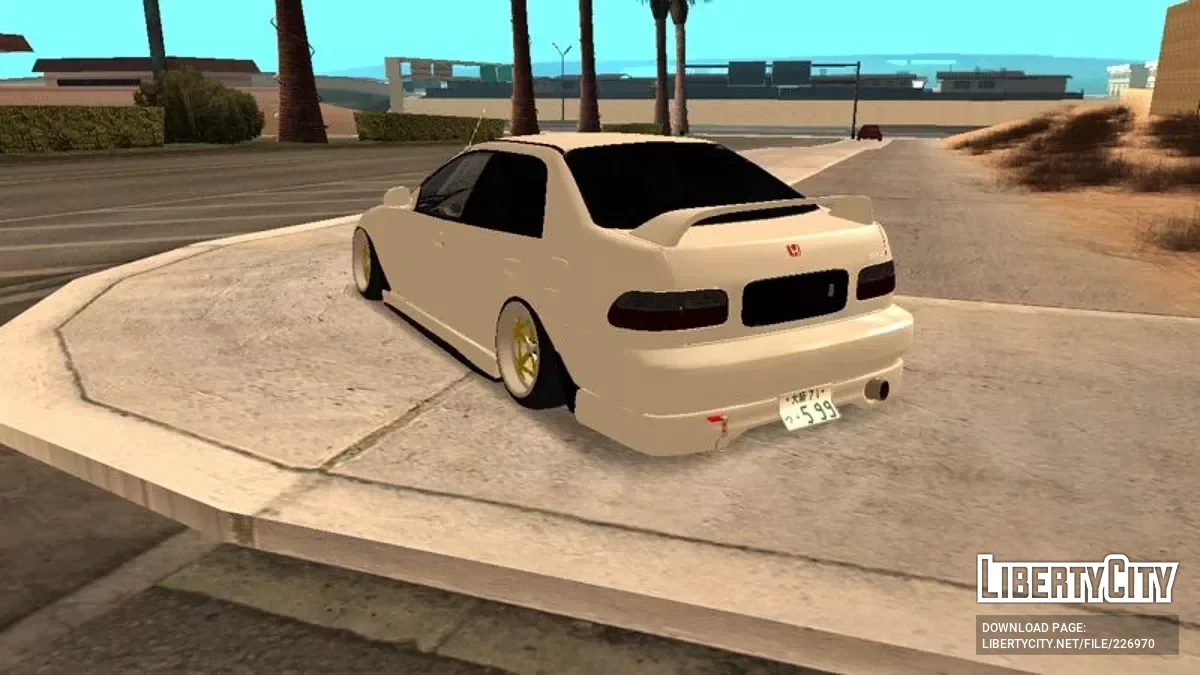 Модифікований Honda Civic 1992 року / GTA San Andreas
