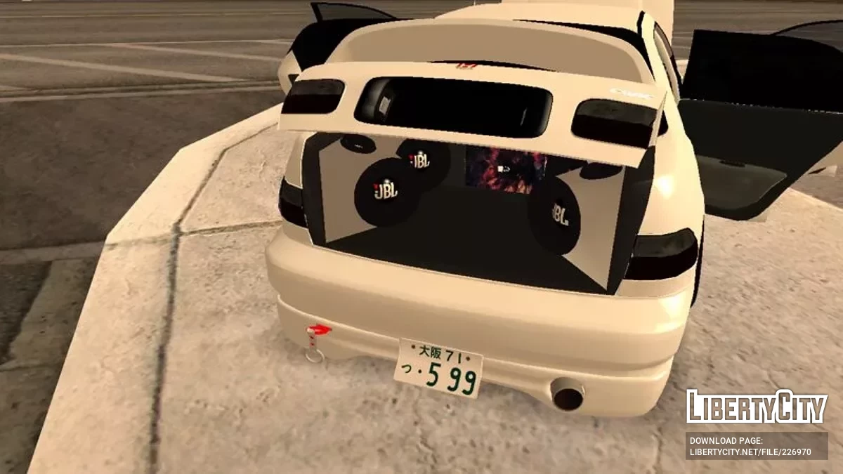 Модифікований Honda Civic 1992 року / GTA San Andreas
